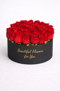 25 Red Roses Box - Onlineflowersdubai.ae