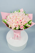 Beauty Pink Bouquet - Onlineflowersdubai.ae