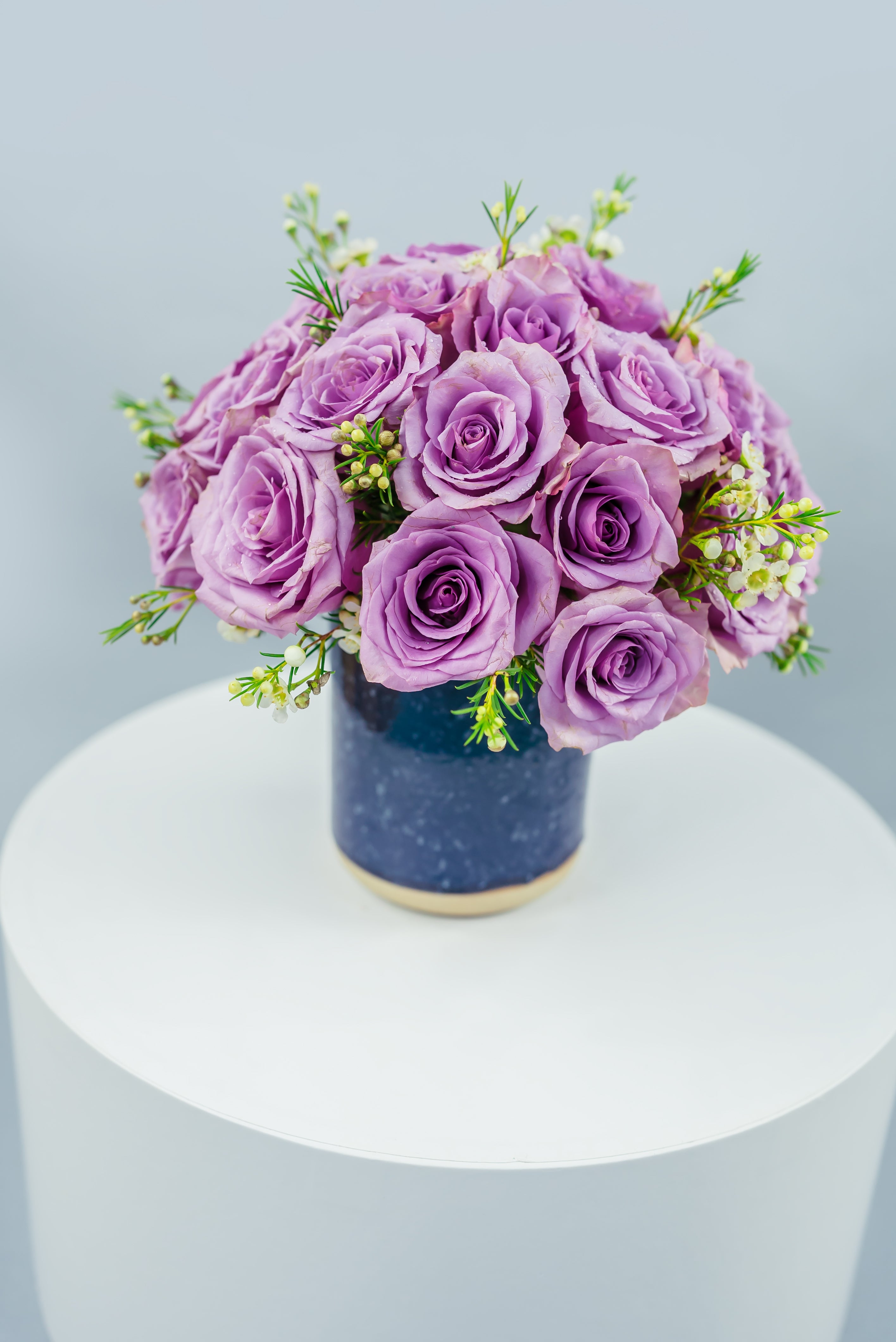 Purple Rose Bouquet