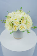 Perfect White Roses Bouquet - Onlineflowersdubai.ae