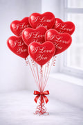 I Love You Red Heart Balloon Set - Onlineflowersdubai.ae
